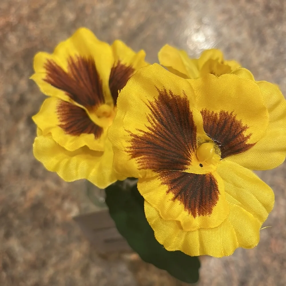 Spring Floral Arrangement in Glass Vase